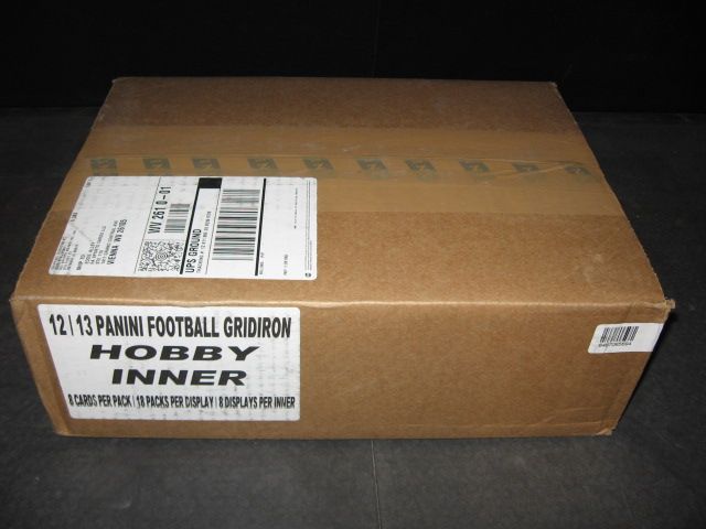 2012 Panini Gridiron Football Case (Hobby) (8 Box)