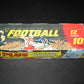 1969 Topps Football 10 Cent Empty Display Box