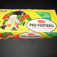1961 Fleer Football Series 1 Empty Display Box
