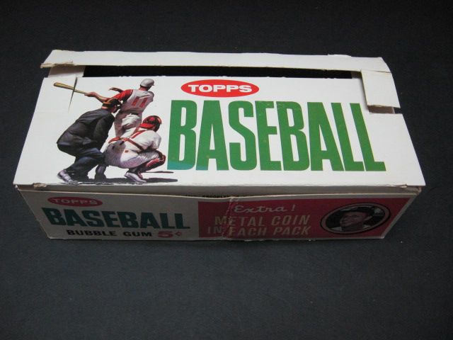 1964 Topps Baseball 5 Cent Empty Display Box