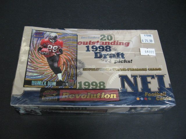 1998 Pacific Revolution Football Box (Retail)