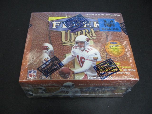 1998 Fleer Ultra Football Series 2 Box (Retail)