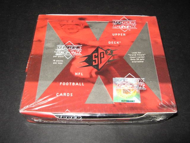 1998 Upper Deck SPX Football Box