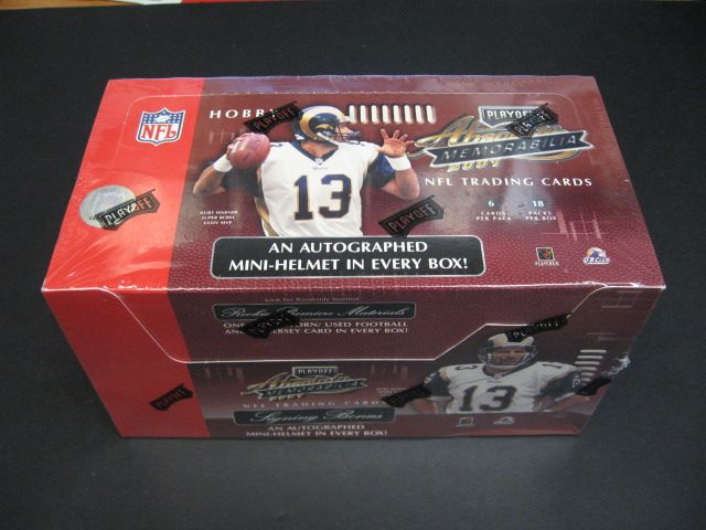 2001 Playoff Absolute Memorabilia Football Box (Hobby)