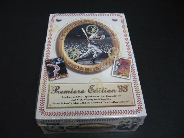 1993 Ted Williams Baseball Box