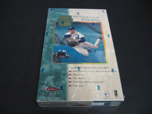 1997 Topps Stadium Club Baseball Series 1 Box (Retail) (24/6)