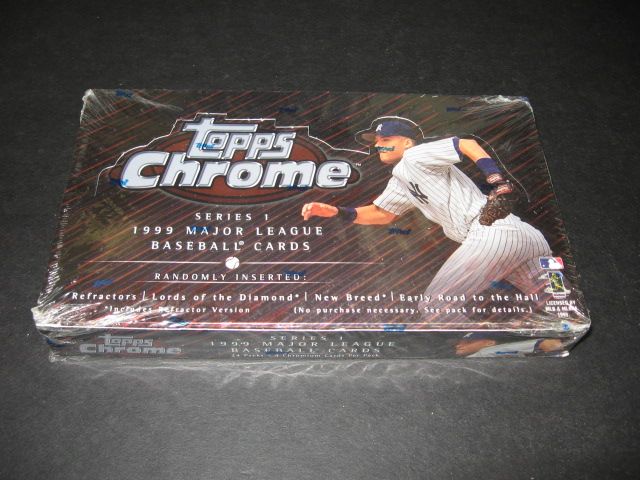 1999 Topps Chrome Baseball Series 1 Box (Retail)