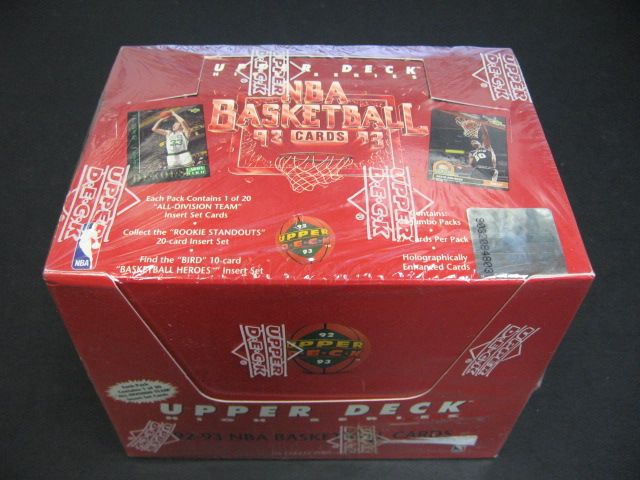 1992/93 Upper Deck Basketball High Series Jumbo Box (Red)