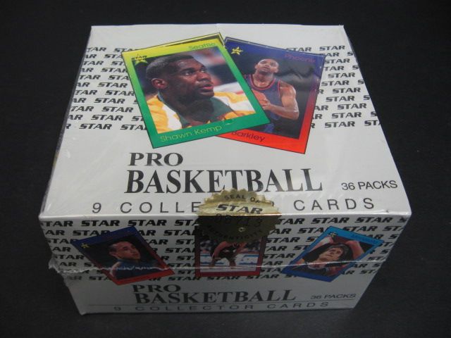 1993/94 1994 Star Basketball Box