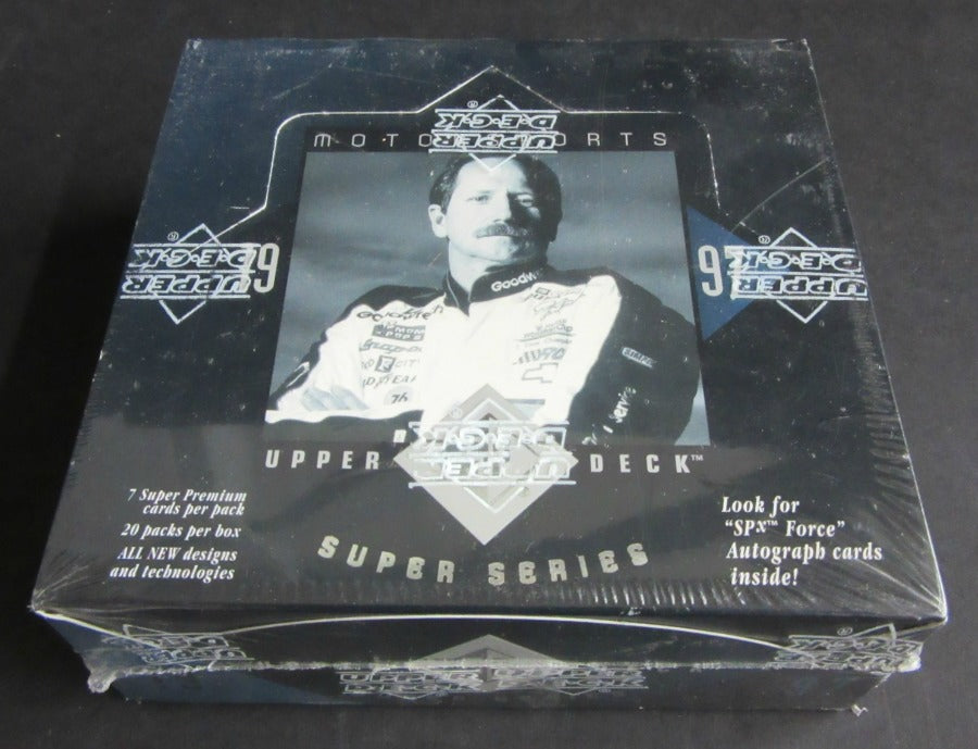 1997 Upper Deck SP Motorsports Super Racing Race Cards Box