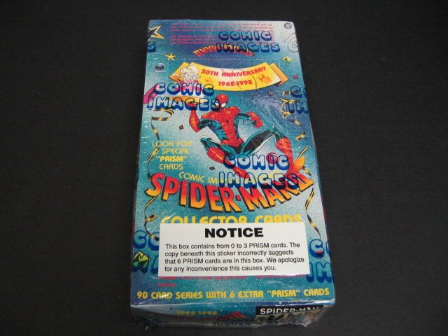 1992 Comic Images Spiderman 30th Anniversary Box