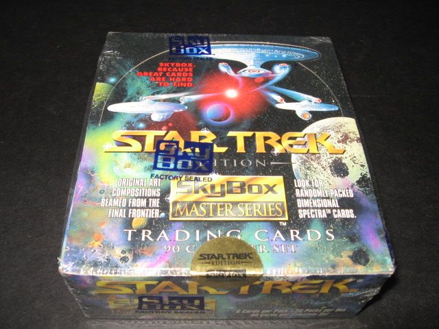 1993 Skybox Star Trek Master Series Box