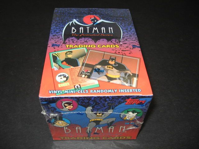 1993 Topps Batman The Animated Series Box