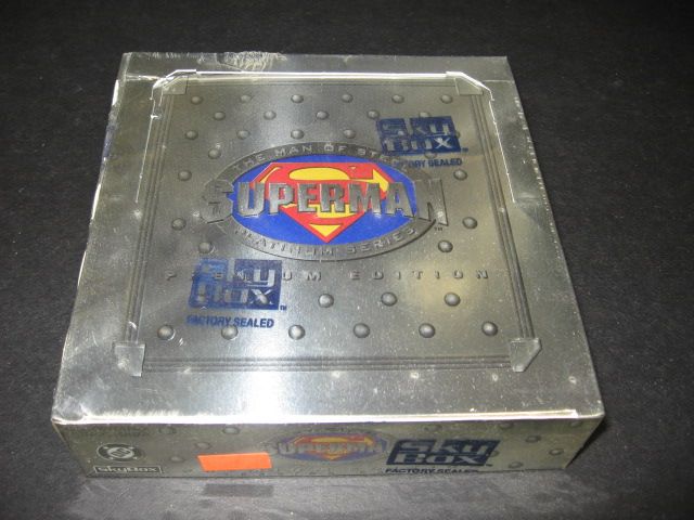 1994 Skybox Superman Platinum Series Box