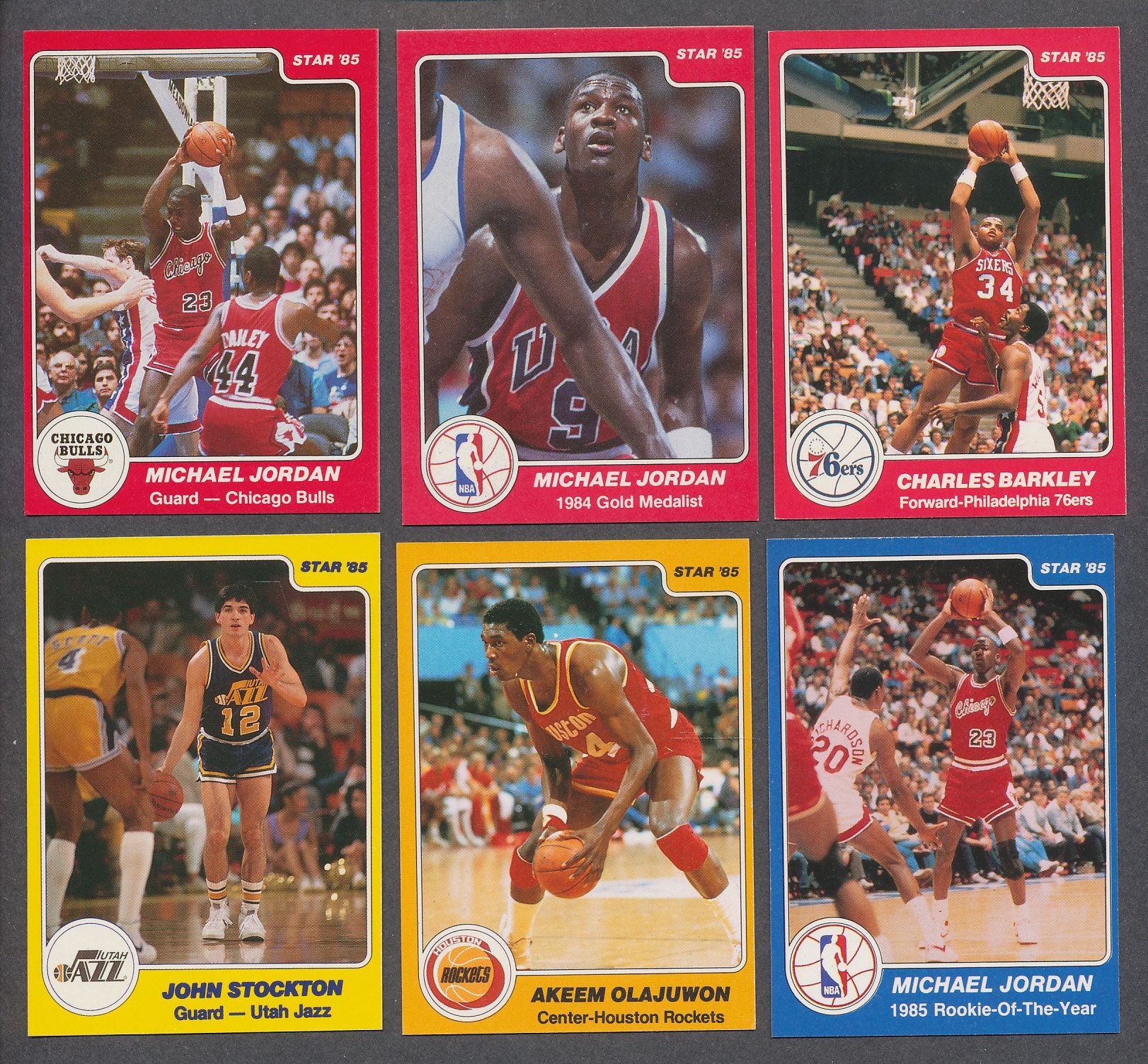 1984/85 Star Basketball Complete Set NM/MT MINT