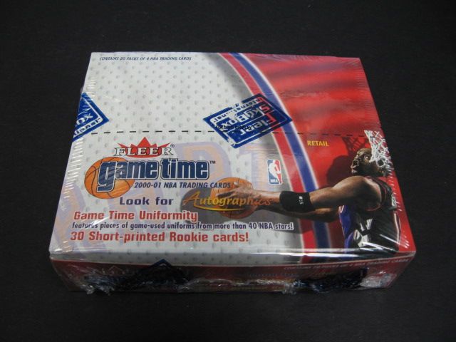 2000/01 Fleer Game Time Basketball Box (Retail)