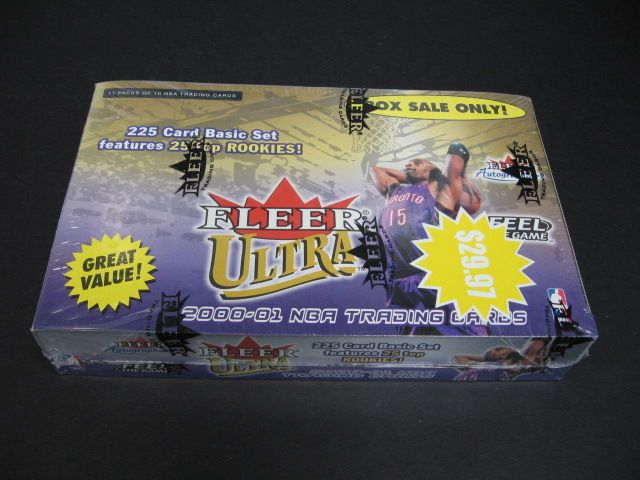 2000/01 Fleer Ultra Basketball Blaster Box (11/10)