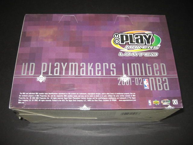 2001/02 Upper Deck Playmakers Basketball Box (Hobby)