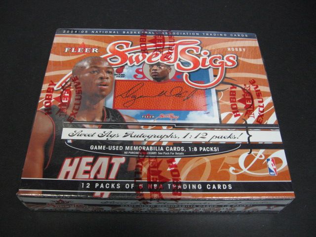 2004/05 Fleer Sweet Sigs Basketball Box (Hobby)