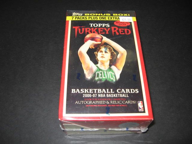 2006/07 Topps Turkey Red Basketball Blaster Box (8/8)