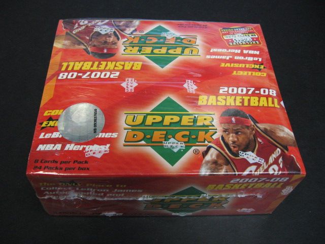 2007/08 Upper Deck Basketball Box (Retail)
