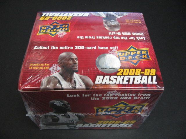 2008/09 Upper Deck Basketball Box (Retail)