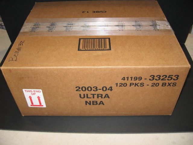 2003/04 Fleer Ultra Basketball Blaster Case (20 Box)