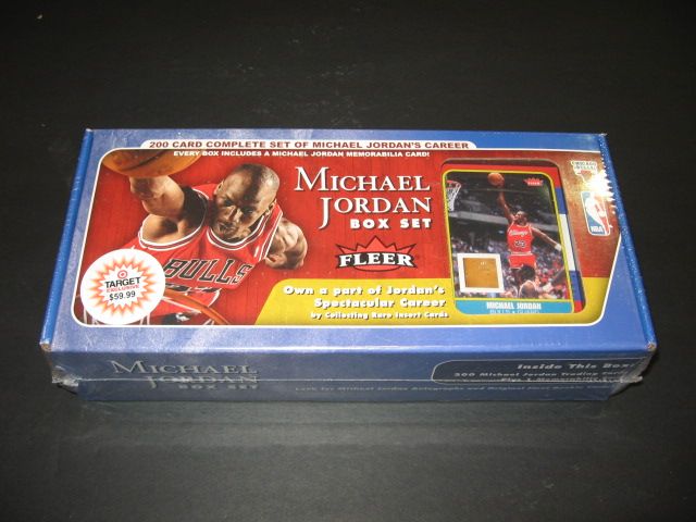 2007/08 Fleer Basketball Michael Jordan Factory Set (Target)