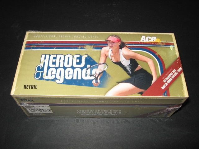 2006 Ace Tennis Heroes & Legends Factory Set (Retail)