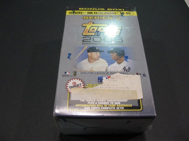 2006 Topps Baseball Series 2 Blaster Box (11/6)