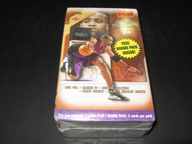 2001/02 Fleer Flair Basketball Blaster Box (8/5)