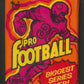 1973 Topps Football Unopened Wax Pack
