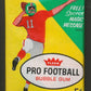 1961 Fleer Football Unopened Series 1 Wax Pack