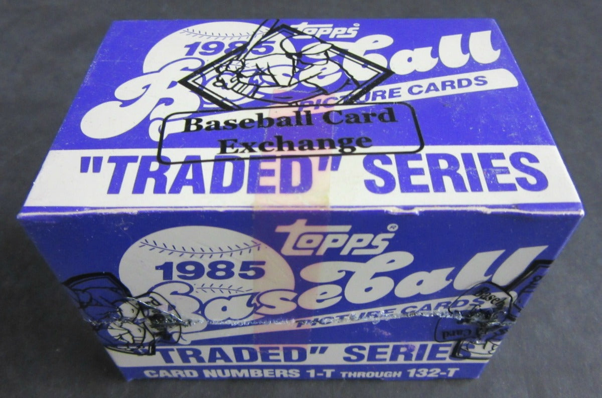 1985 Topps Baseball Traded Factory Set (Tape Intact) (BBCE)