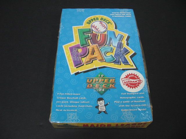 1994 Upper Deck Fun Pack Baseball Box