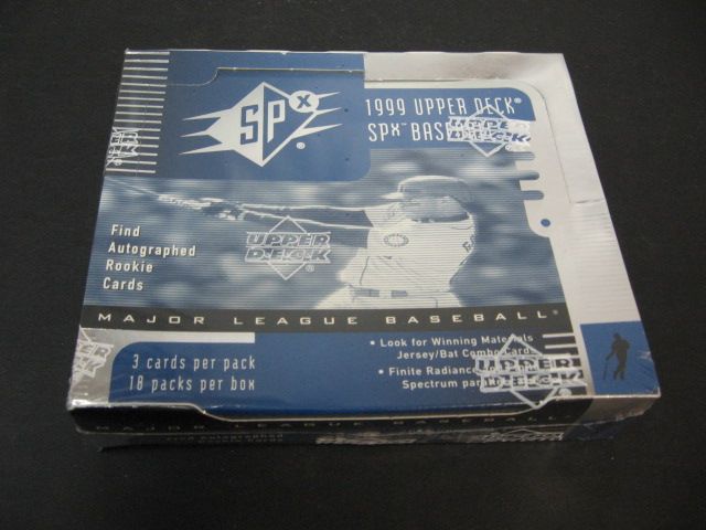 1999 Upper Deck SPX Baseball Box (Hobby)