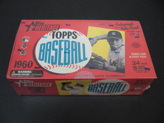 2009 Topps Heritage Baseball Box (Hobby)