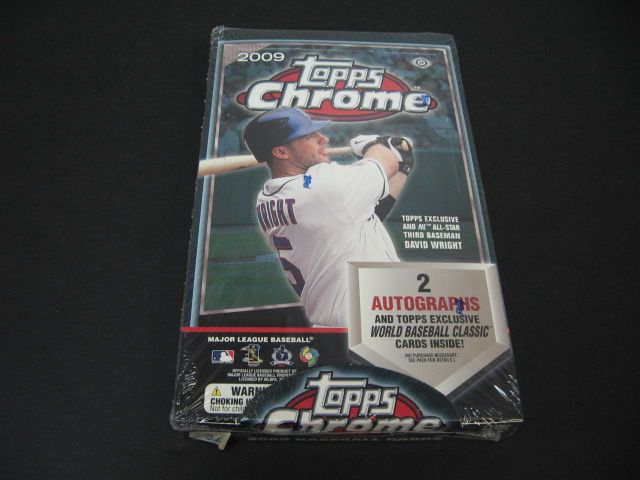 2009 Topps Chrome Baseball Box (Hobby)
