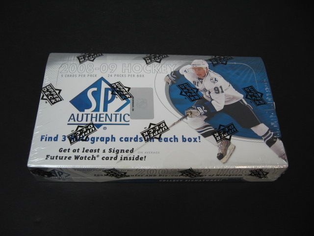 2008/09 Upper Deck SP Authentic Hockey Box (Hobby)