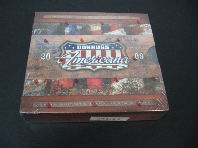 2009 Donruss Americana Box