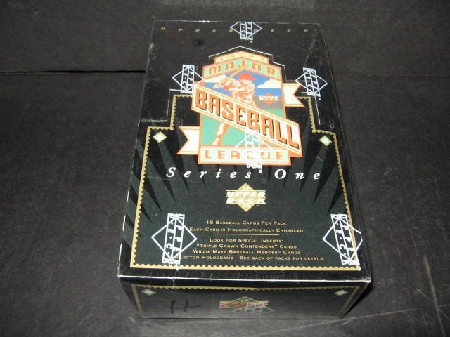 1993 Upper Deck Baseball Series 1 Box (Hobby)