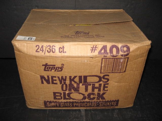 1989 Topps New Kids on the Block Case (24 Box)