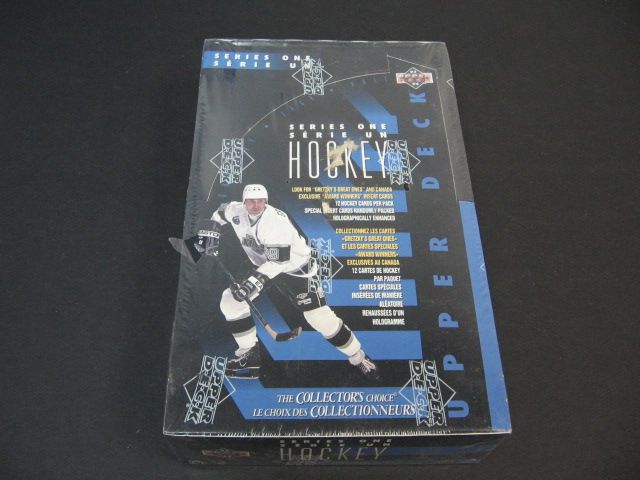 1993/94 Upper Deck Hockey Series 1 Box (French)