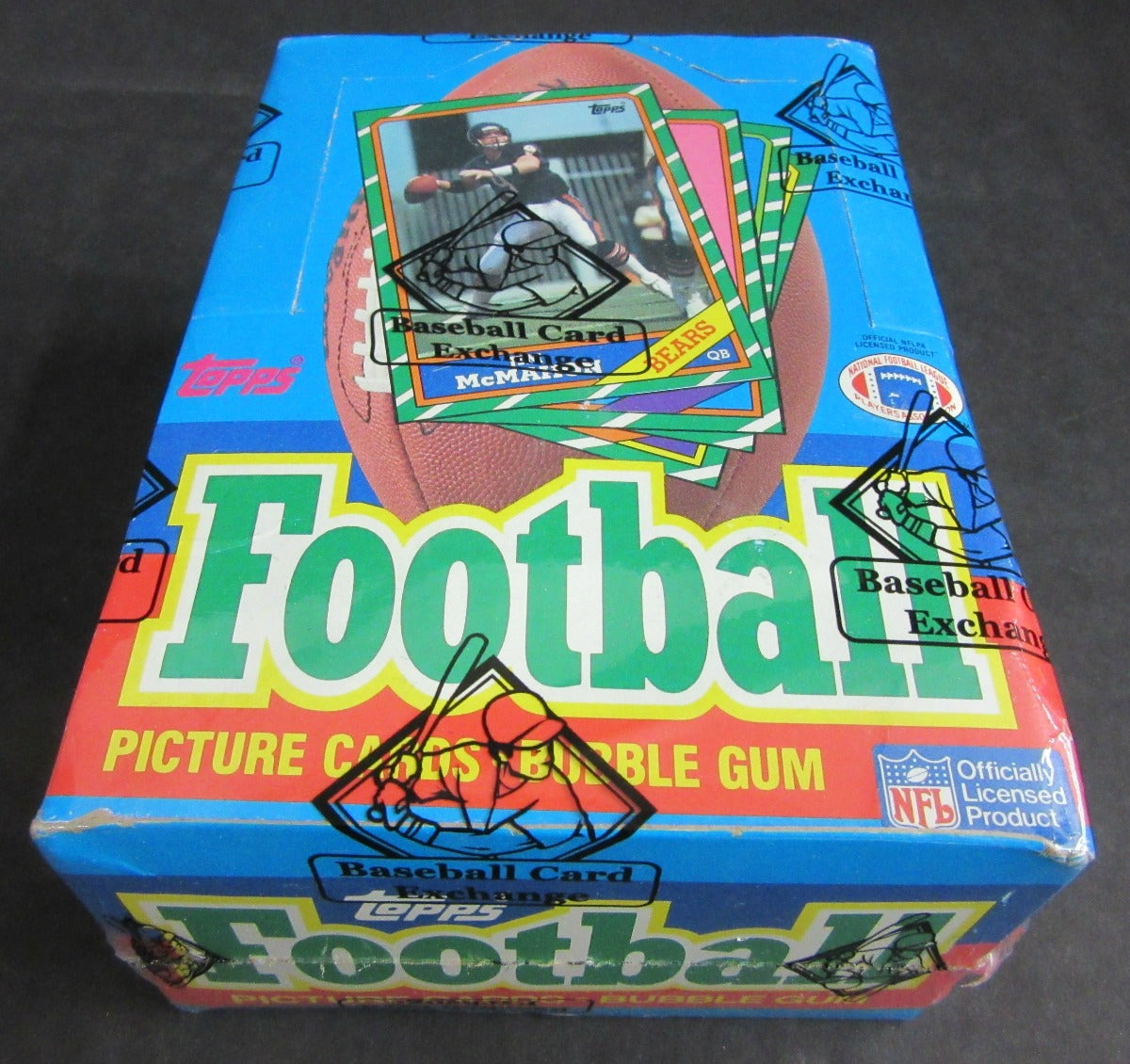 1986 Topps Football Unopened Wax Box (BBCE) (Non X-Out)