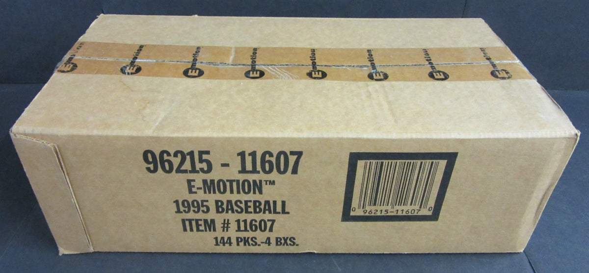 1995 Fleer Skybox Emotion Baseball Case (Hobby) (4 Box)