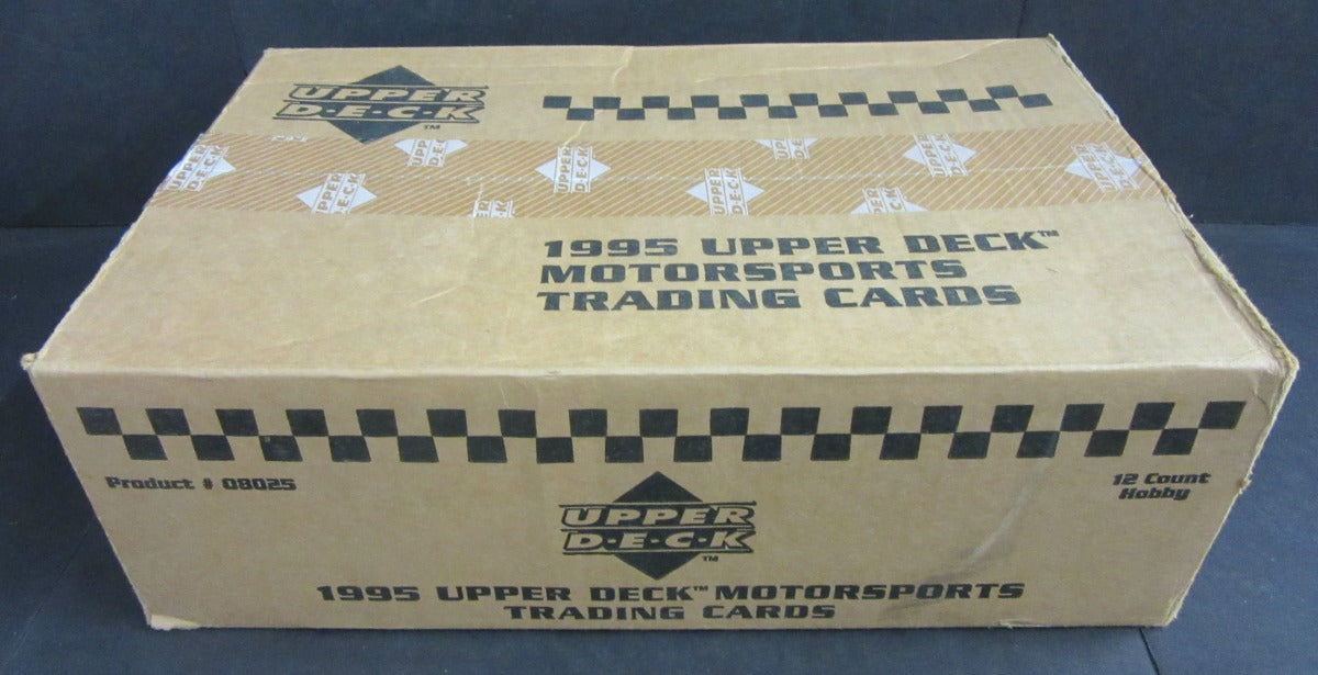 1995 Upper Deck Racing Race Cards Series 1 Case (Hobby) (12 Box)