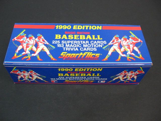 1990 Sportflics Baseball Factory Set (Authenticate)