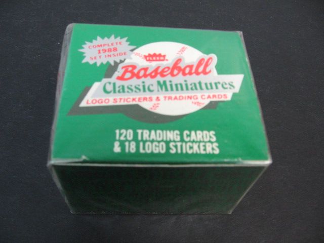 1988 Fleer Baseball Miniatures Factory Set