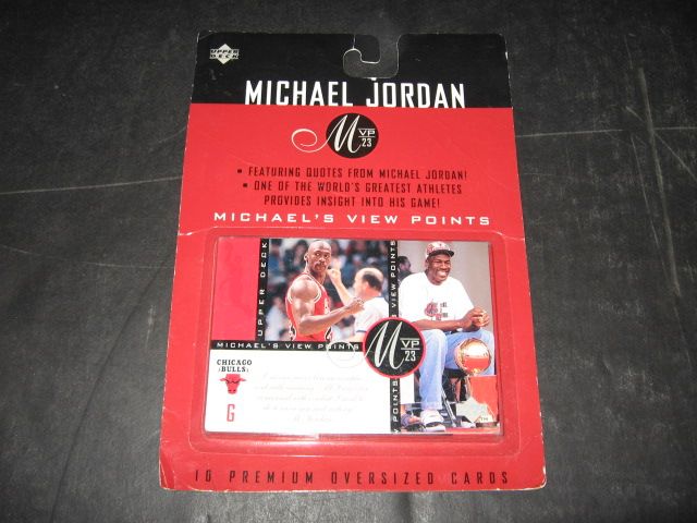 1997 Upper Deck Basketball Michael Jordan View Points Factory Set