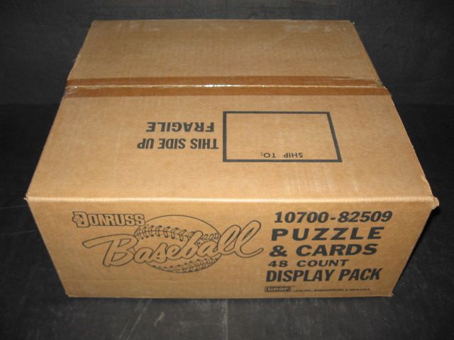 1988 Donruss Baseball Blister Rack Case (48/75) (82509) (NFS)